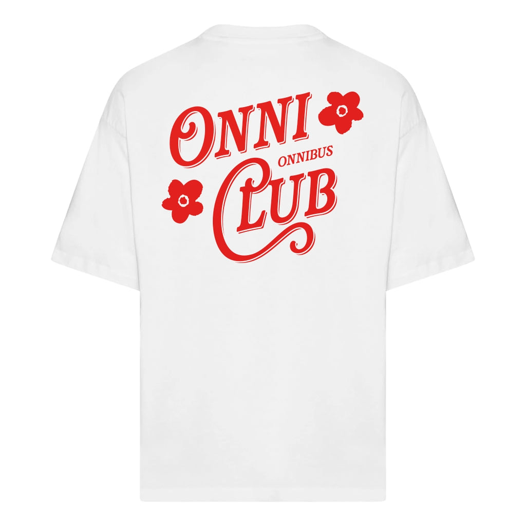 Onnibus - T-Paita - Onni Club - Valkoinen