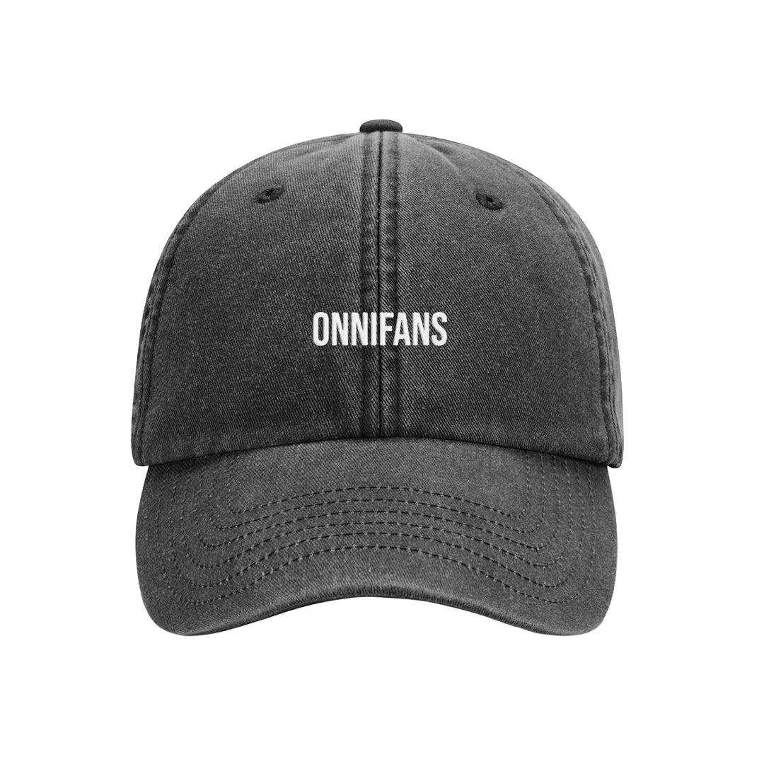 Onnibus - Dad Cap - Onni Fans - Kulutettu Musta