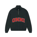 Onnibus - 1/4 Zip College - OnniClub - Musta