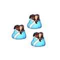 Paqpa - Tarra 3-pack - Yhdessä Piilossa