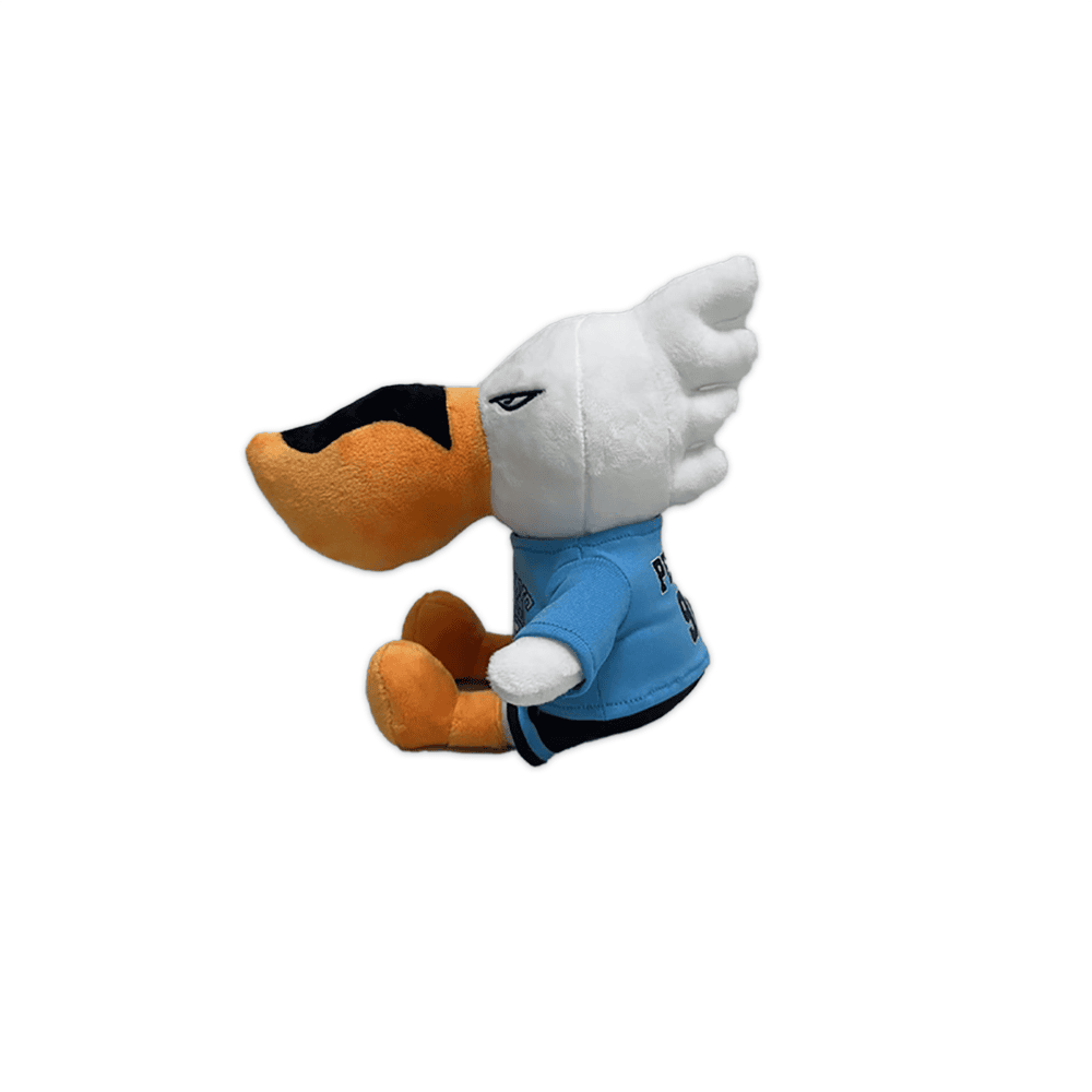 Pelicans Classics - Pekko Pelikaani pehmolelu turkoosi/valkoinen/oranssi/musta