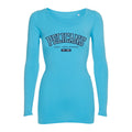 Pelicans Classics - Multicolor Lady Fit Longsleeve, turkoosi