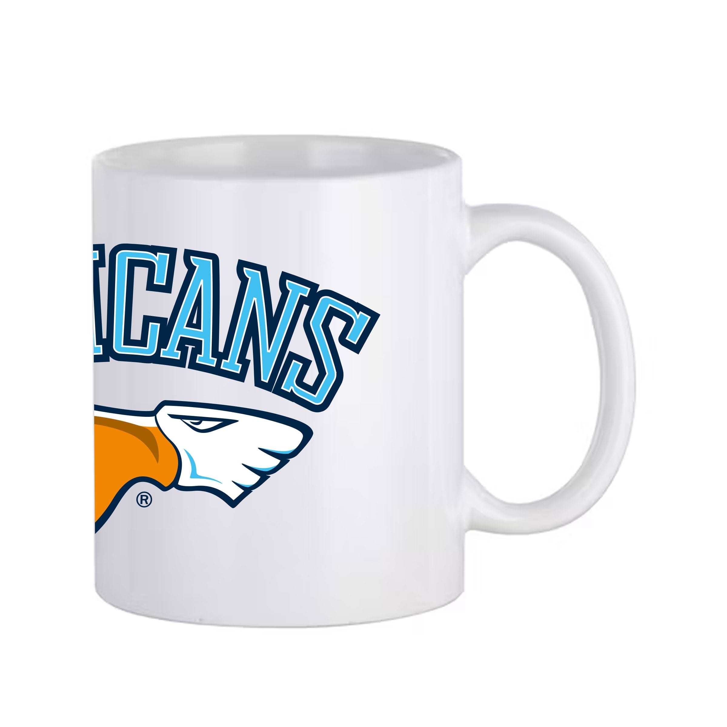 Pelicans Classics - Multicolor Logo Muki, valkoinen