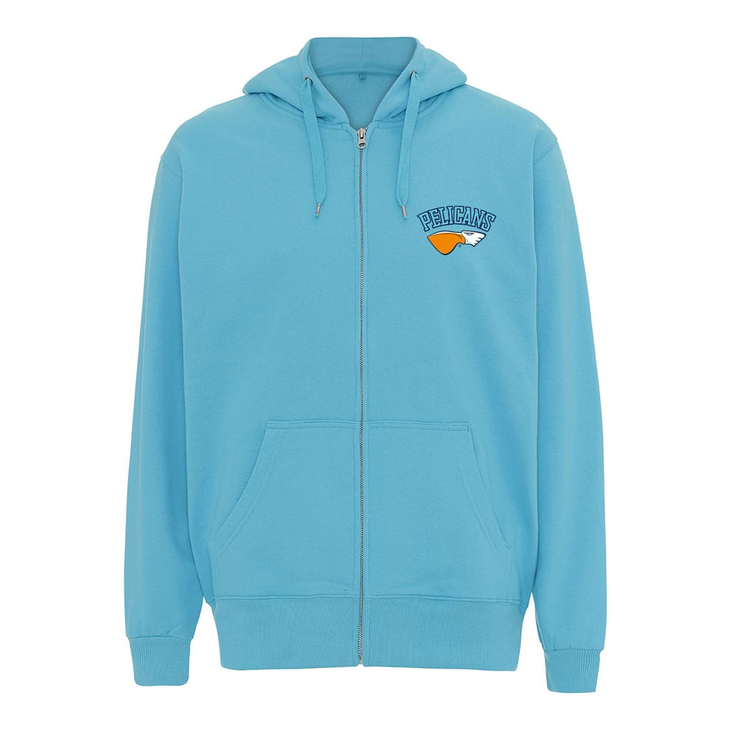Pelicans Classics - Multicolor Zip Huppari, turkoosi