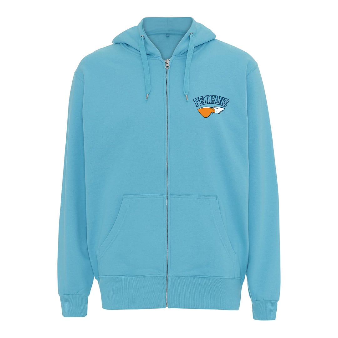 Pelicans Classics - Multicolor Zip Huppari, turkoosi