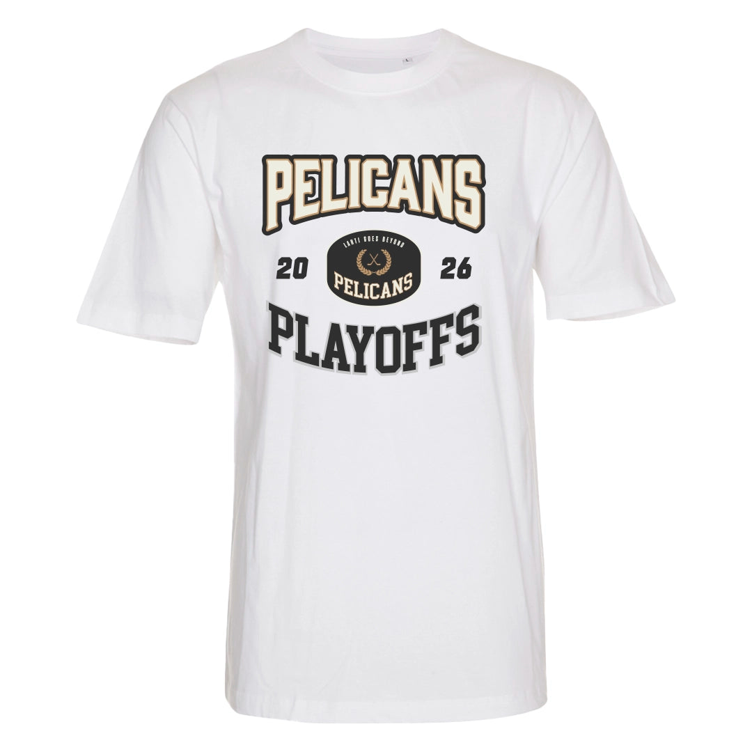 Pelicans - T-Paita - Playoffs 2026 - Valkoinen