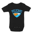 Pelicans Classics - Baby Body - Multicolor - Musta