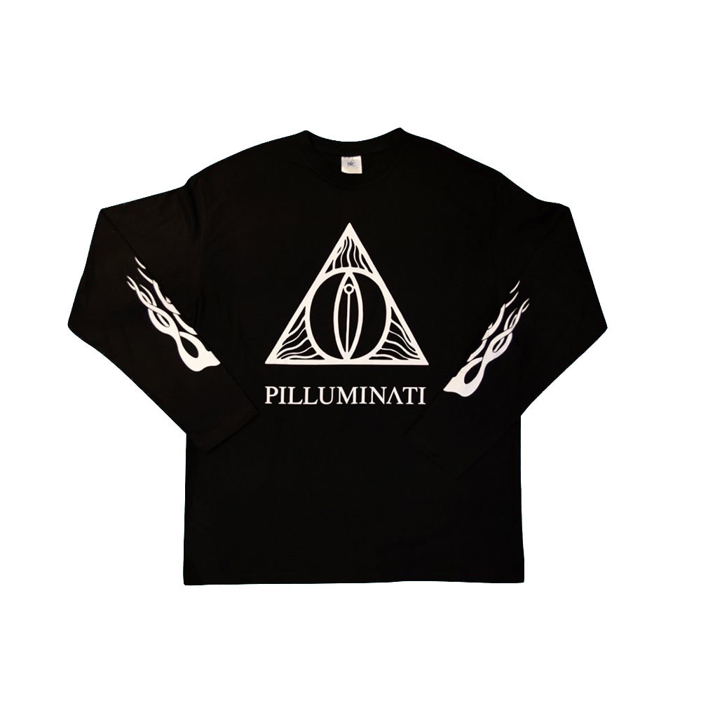Pilluminati - Longsleeve - Musta