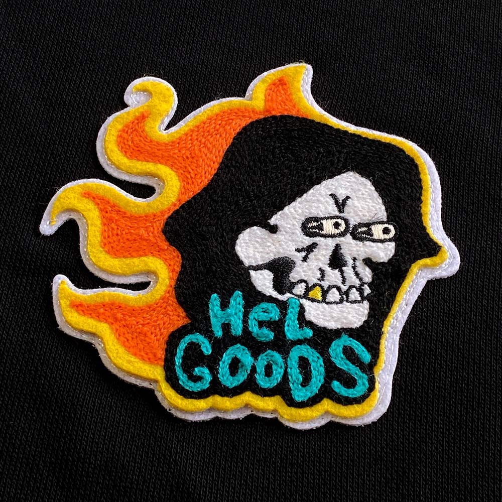 Hel Goods - T-Paita - Reaper - Musta