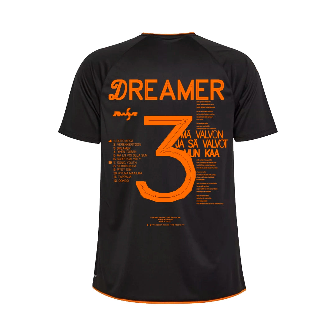 Ruusut - Pelipaita - Dreamer - Musta
