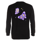 Selvin päin Longsleeve black, selkä