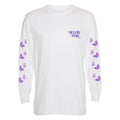 Selvin päin Longsleeve white