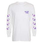 Selvin päin Longsleeve white