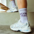 Selvin Päin - Sukat - Vaalea Lila