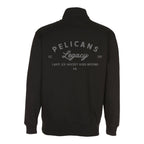 Pelicans Legacy - 1/4 Zip College - Stamp - Musta