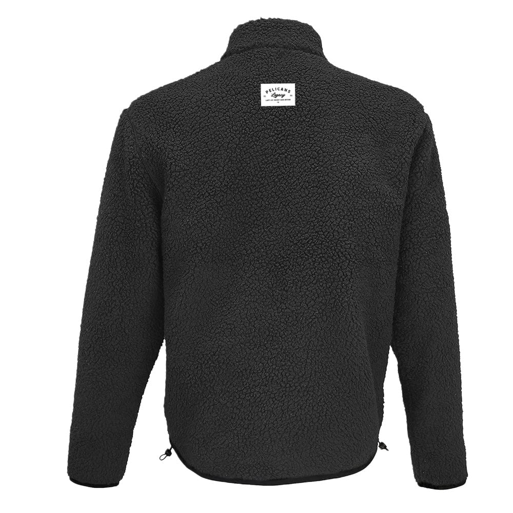 Pelicans Legacy - Stamp Sherpa Jacket, musta, selkä