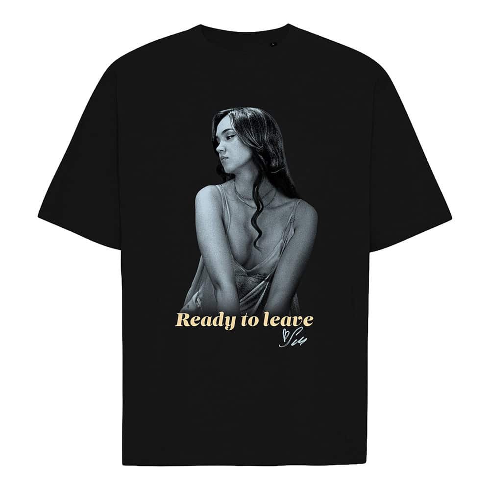 Sinikka Monte - T-Paita - Ready To Leave - Musta