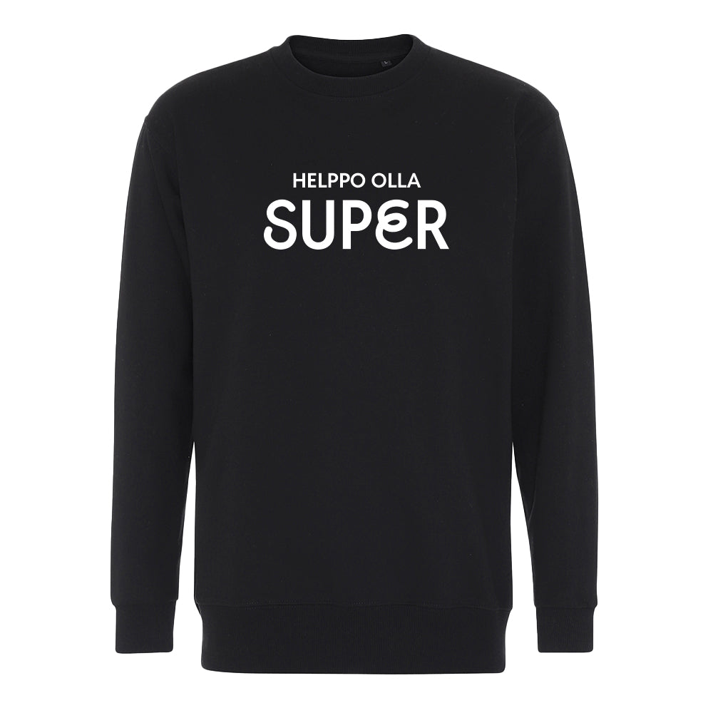 Superterassi - College - Helppo olla Super - Musta