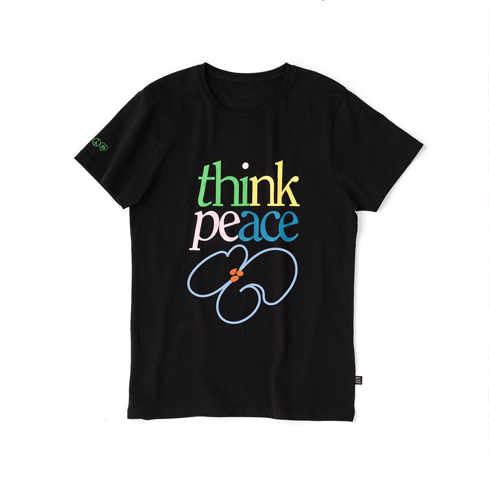 Kesärauha X HS - Think Peace T-paita REMIX 2024, musta