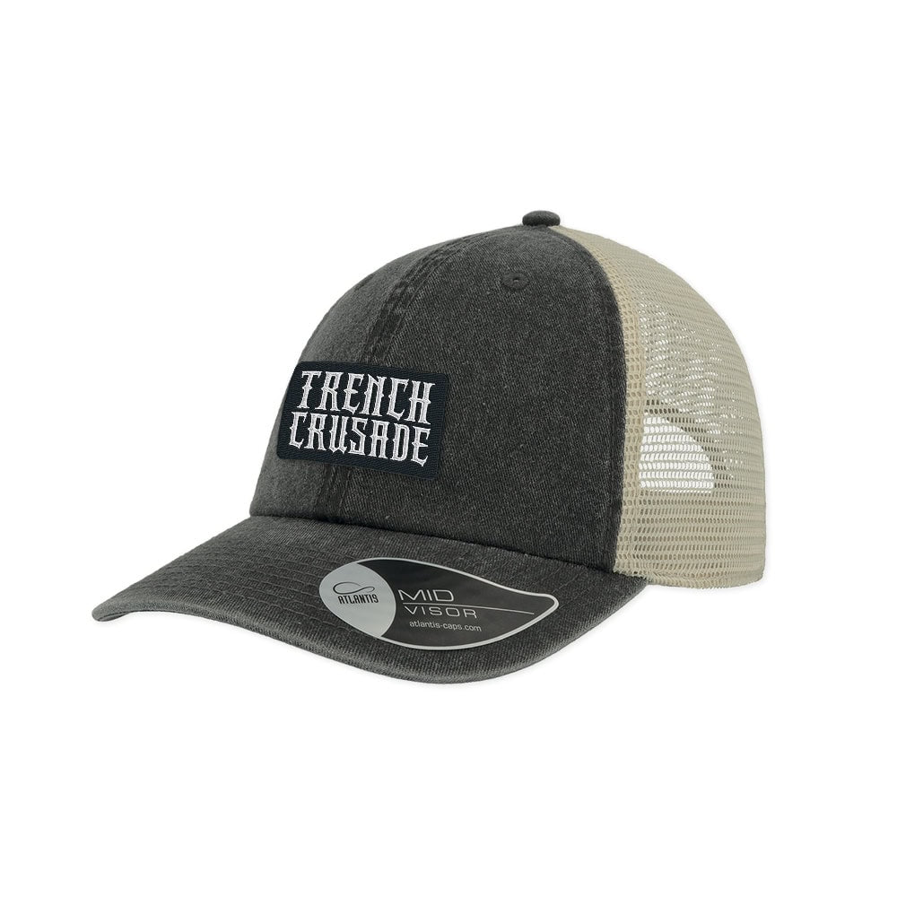 Trench Crusade - Trucker Cap - Vintage Black