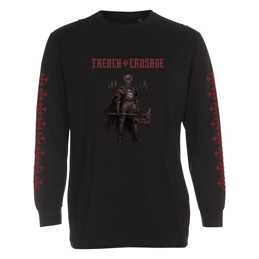 Trench Crusade - Longsleeve - Hell Knight by Mike Franchina - Black