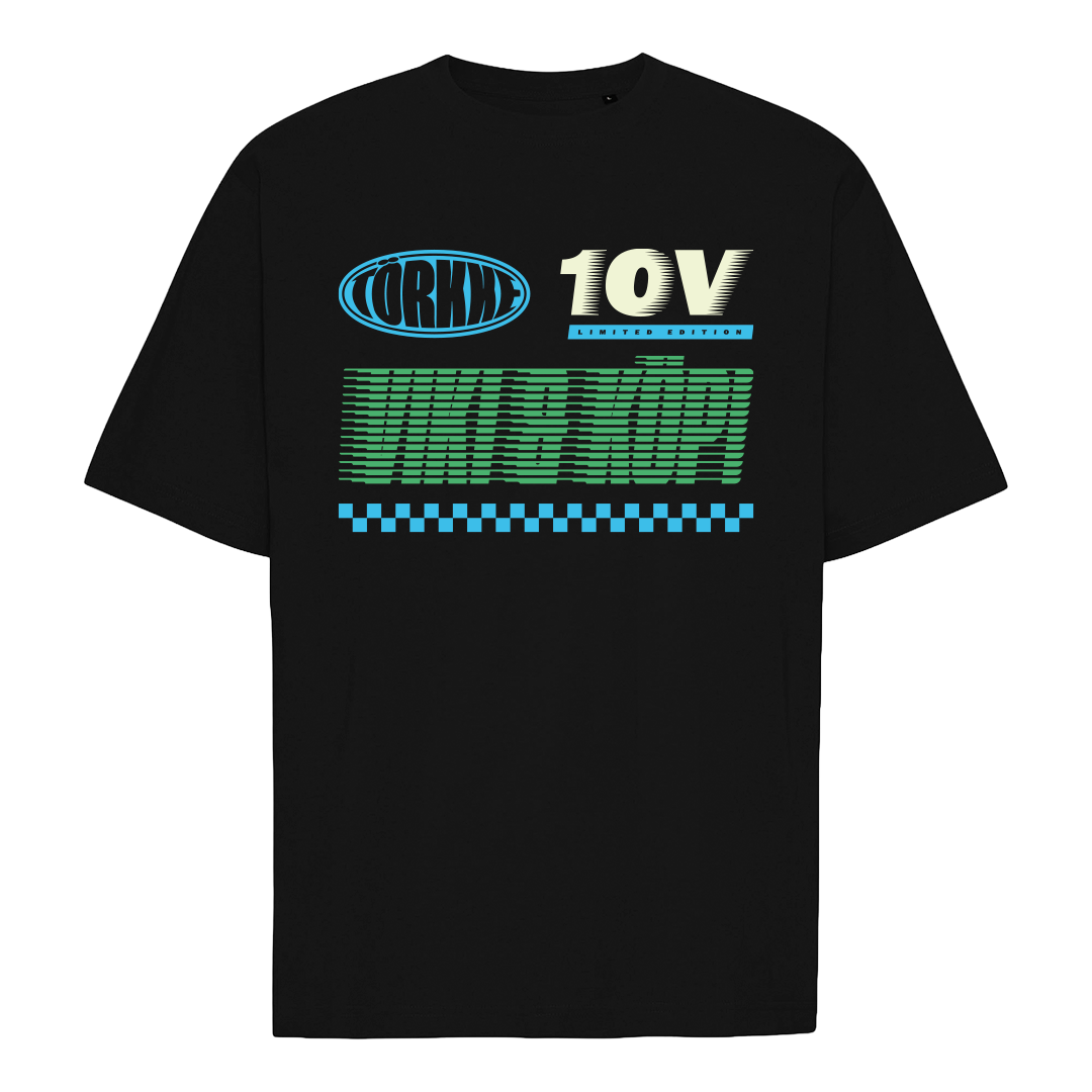 Viki & Köpi - T-Paita - Törkke 10 vuotta - Musta