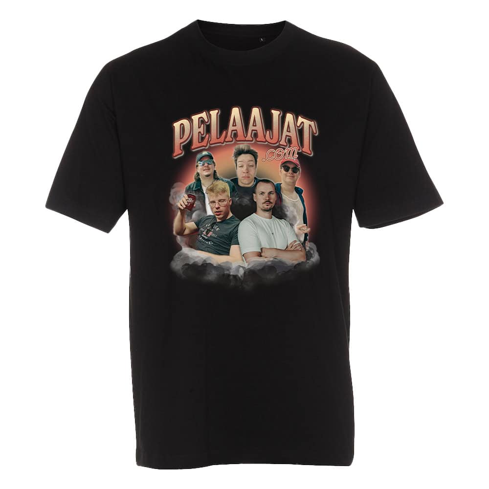 Pelaajat.com - T-Paita - Vintage - Musta