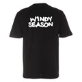 TUULI - T-Paita - WINDY SEASON - Musta