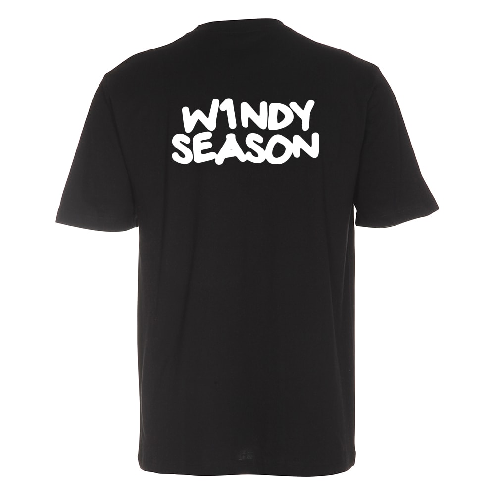 TUULI - T-Paita - WINDY SEASON - Musta