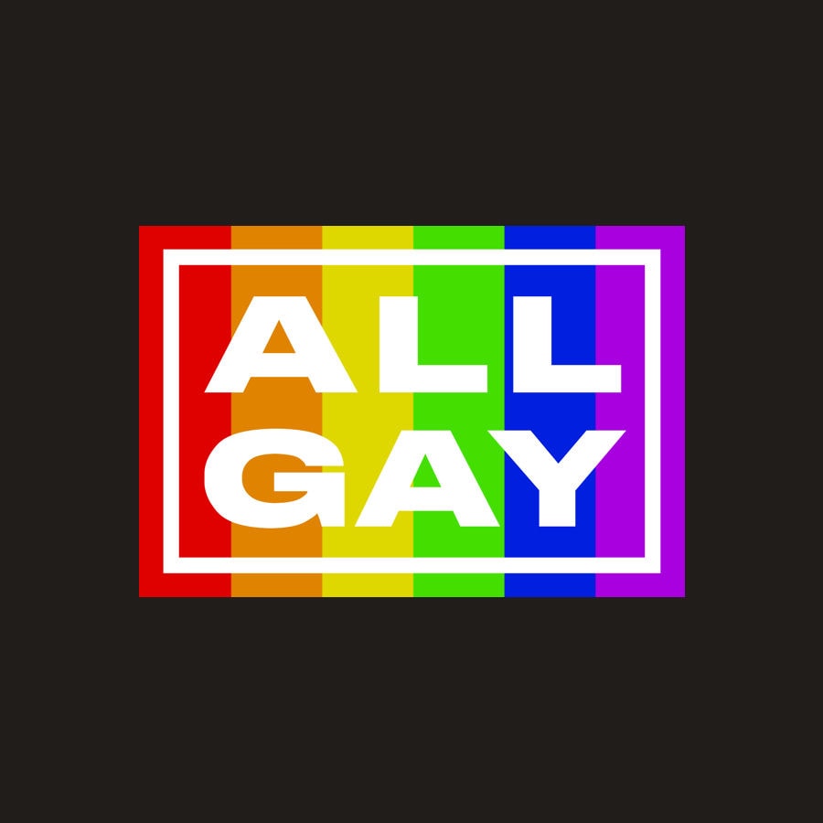 All Gay T-paita