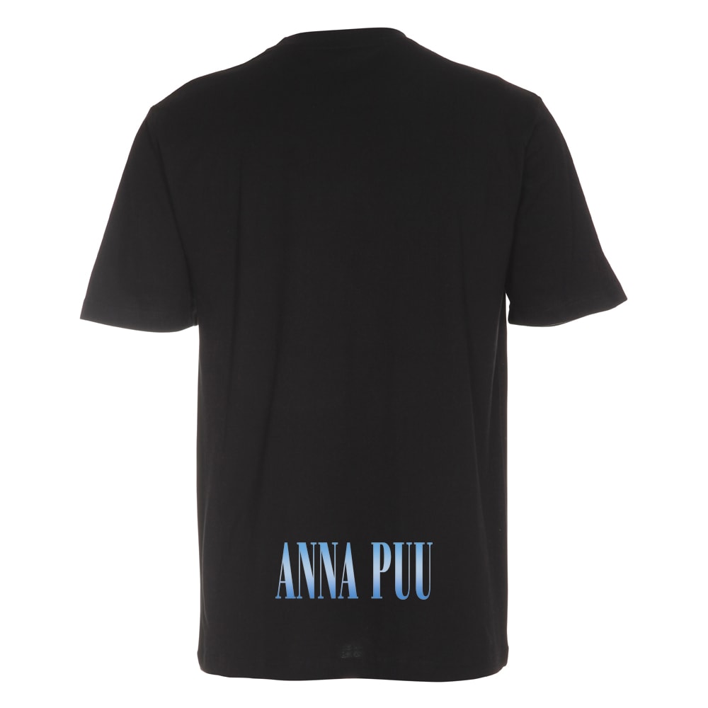 Anna Puu - T-Paita - Yoga Pose - Musta