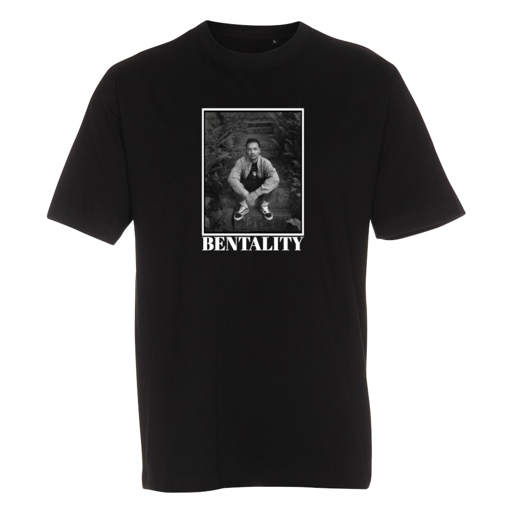 Bentality - T-Paita - Photo - Musta