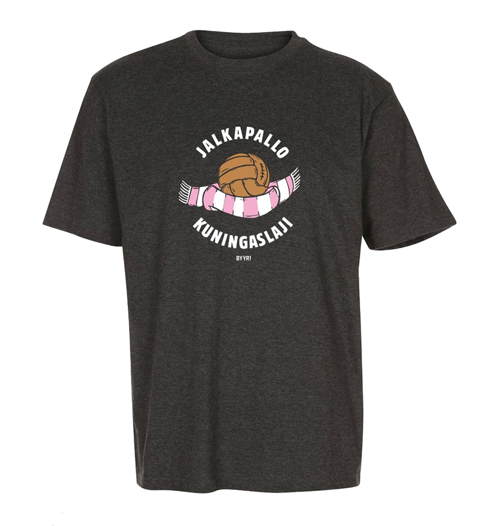 Byyri - T-Paita - Kuningaslaji - Tummanharmaa