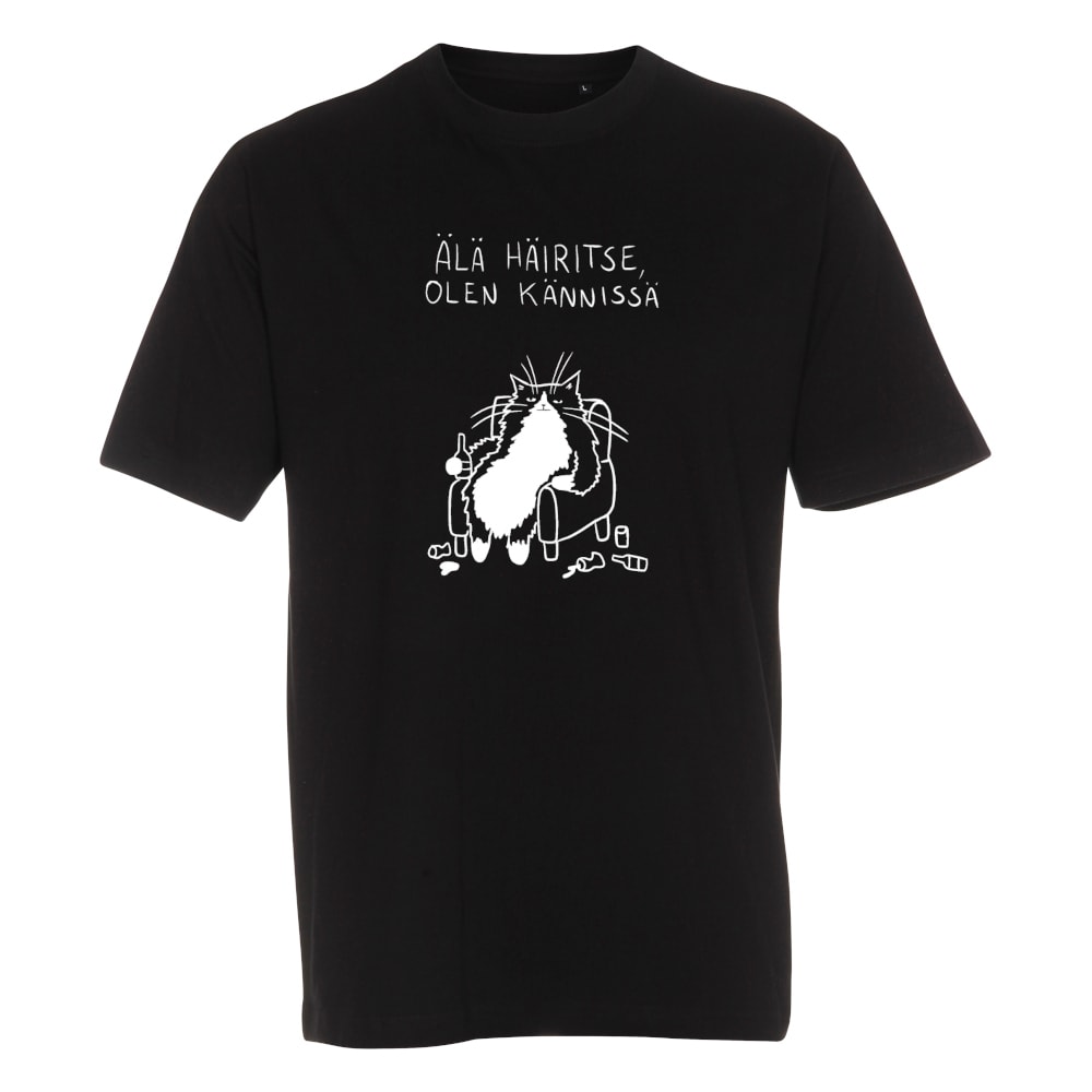 Darrakatti - T-Paita - Älä häiritse, olen kännissä - Musta