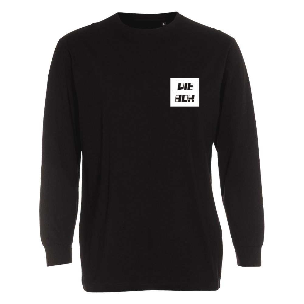 Die Box Longsleeve Musta