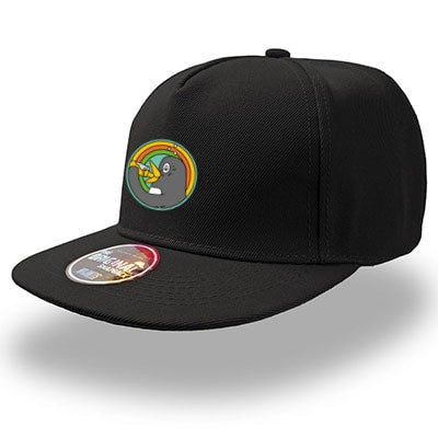 Fok_It - Snapback - Perjantai-Pingviini - Musta