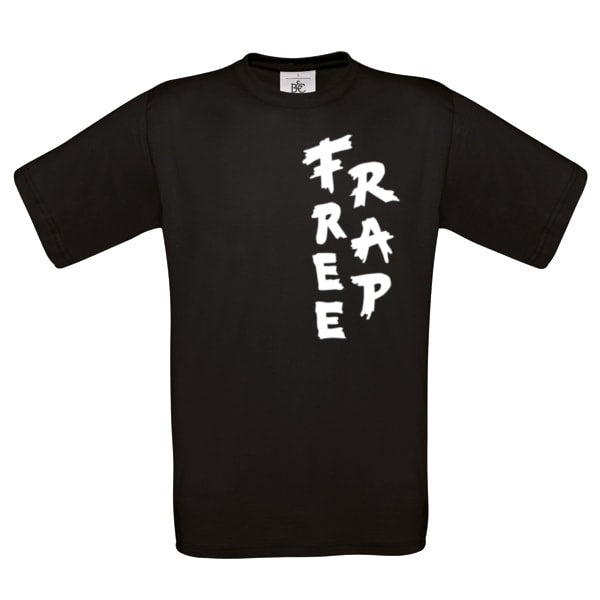 Freerap - T-Paita - Musta