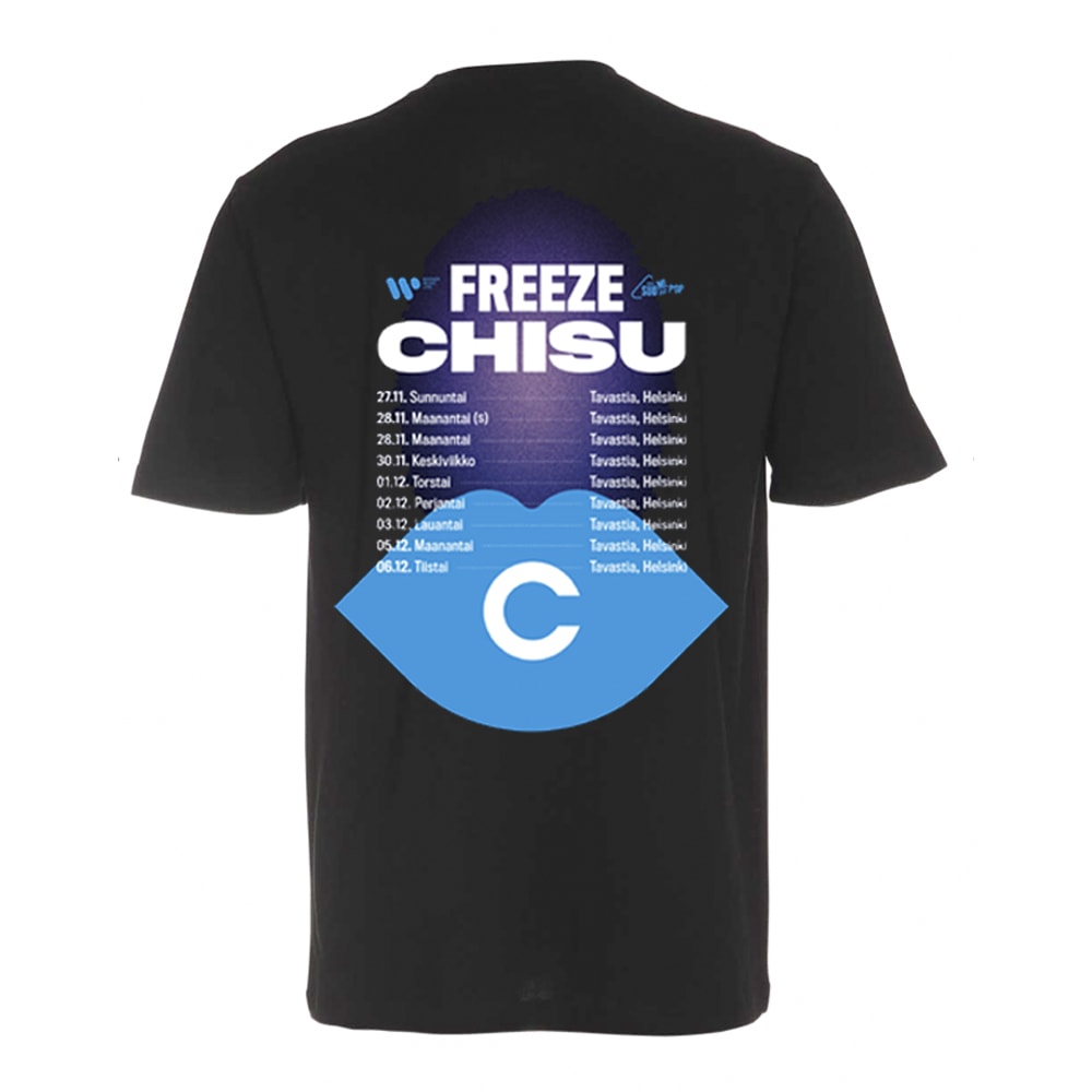 Chisu - T-Paita -  FREEZE CHISU - Musta