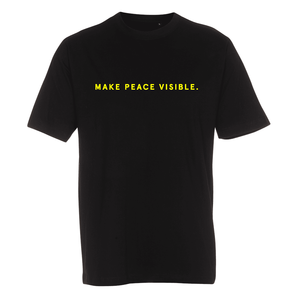 Gutsy Go Make Peace Visible T-paita