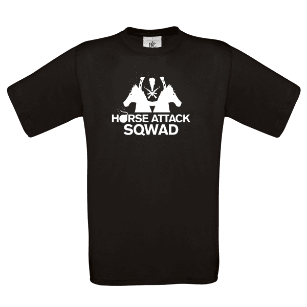 Horse Attack Sqwad - T-Paita
