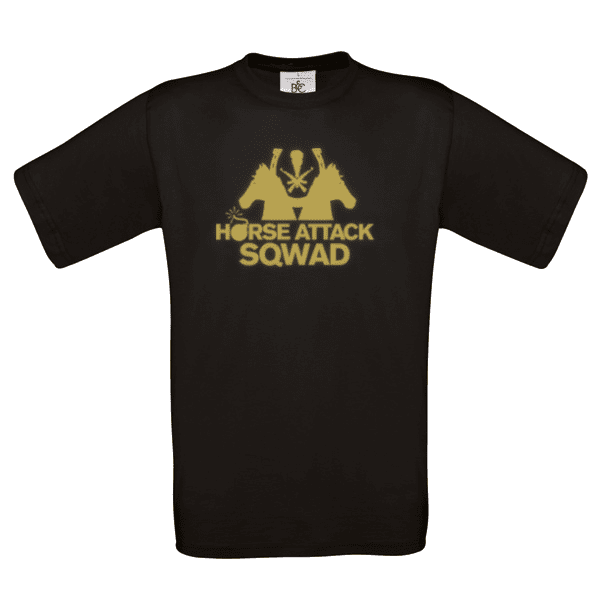 Horse Attack Sqwad - T-Paita