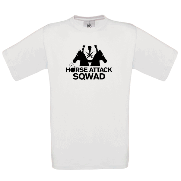 Horse Attack Sqwad - T-Paita