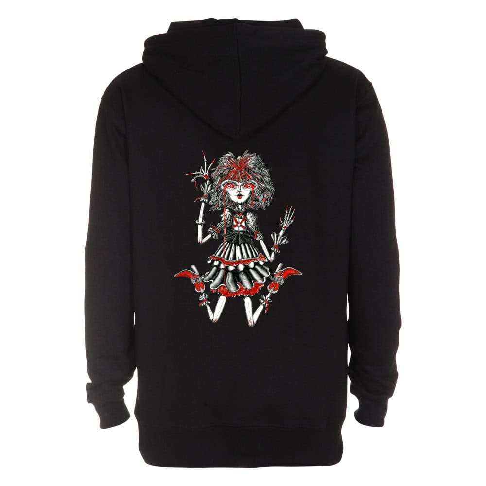 HELLDOLLS - Huppari - Annabelle - Musta