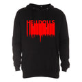 HELLDOLLS - Huppari - Halloween Logo - Musta