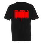 HELLDOLLS - T-Paita - Halloween Logo - Musta