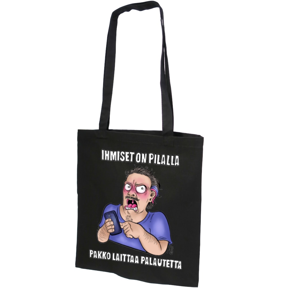 Tinna Henriikka - Kangaskassi - Raiski - Musta