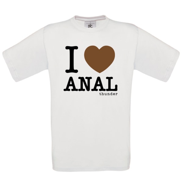 Anal Thunder - T-paita - Valkoinen