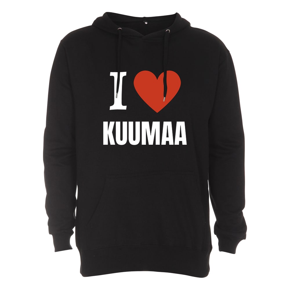 KUUMAA – Huppari - I <3 KUUMAA - Musta