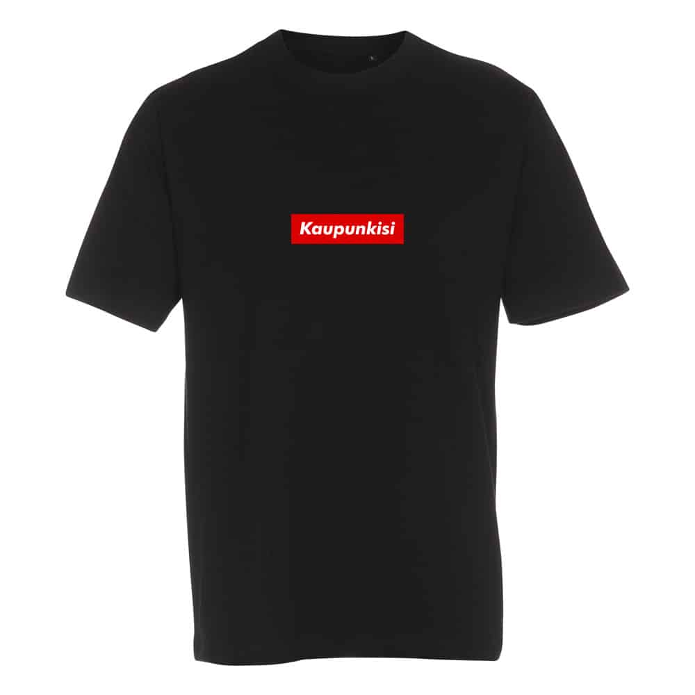 Omavalinta Kotipaikka Boxlogo T-paita