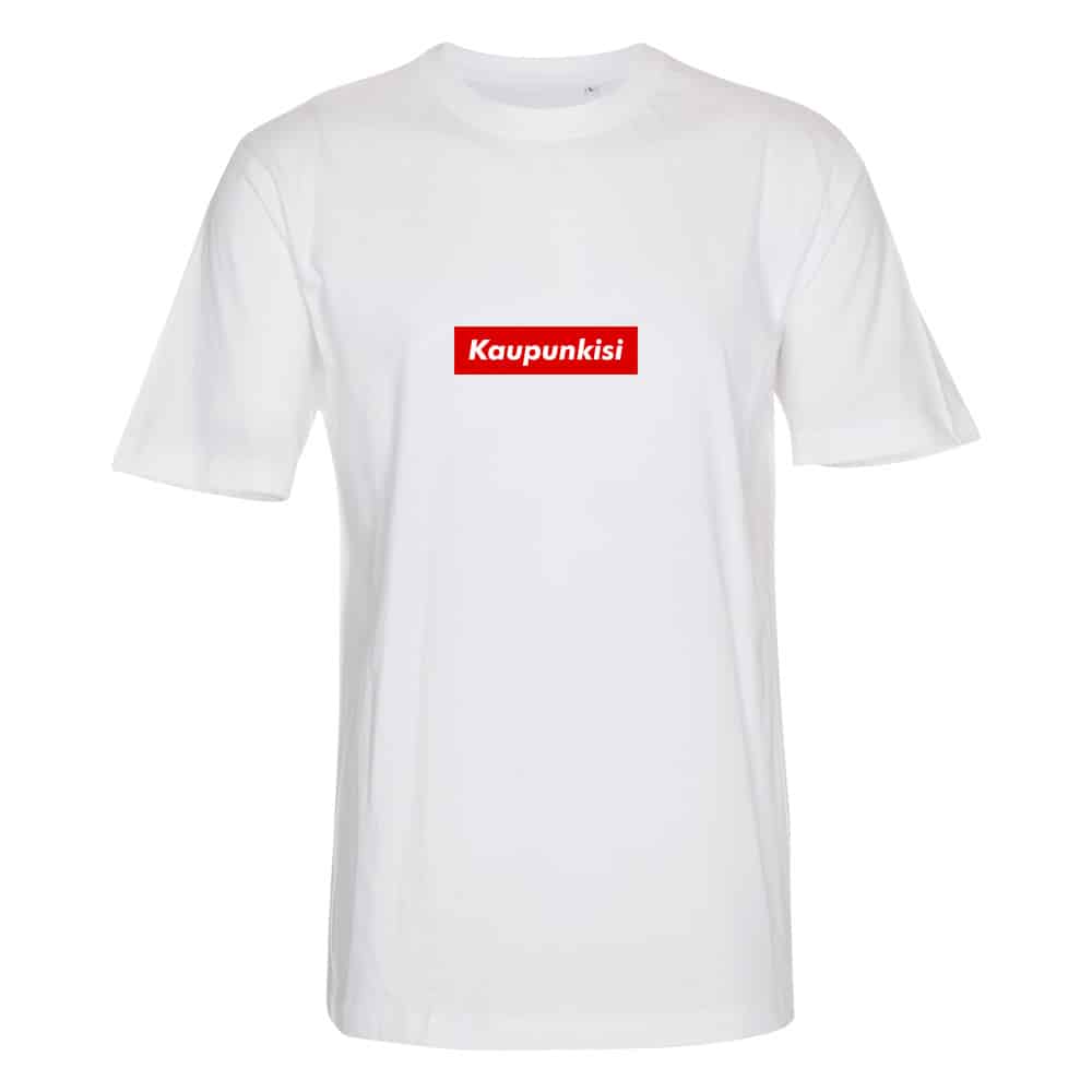 Omavalinta Kotipaikka Boxlogo T-paita